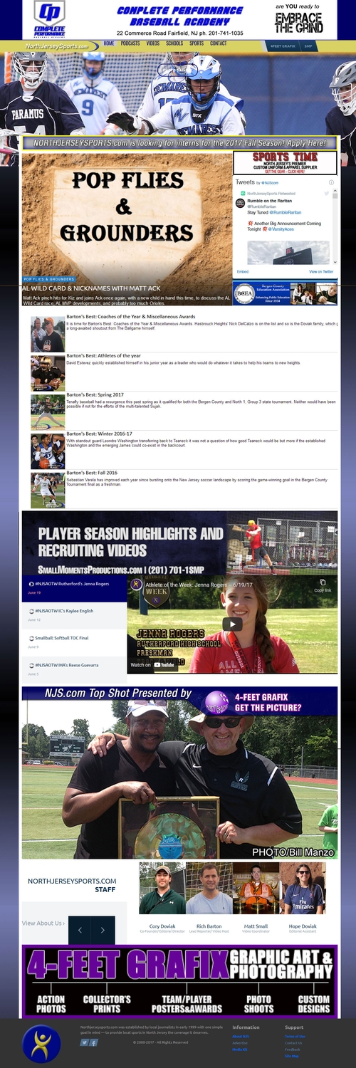 NorthJerseySports.com (2016 Update)